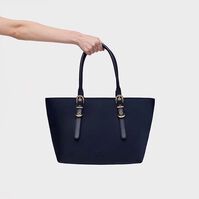 Capazo Grande Buckles Soft Azul Marino   Capazo Grande Buckles Soft Azul Marino   5